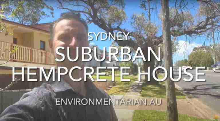 Sydney Suburban Hempcrete House video