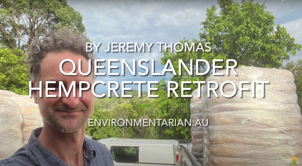 Queenslander retrofit hempcrete home by Jeremy Thomas