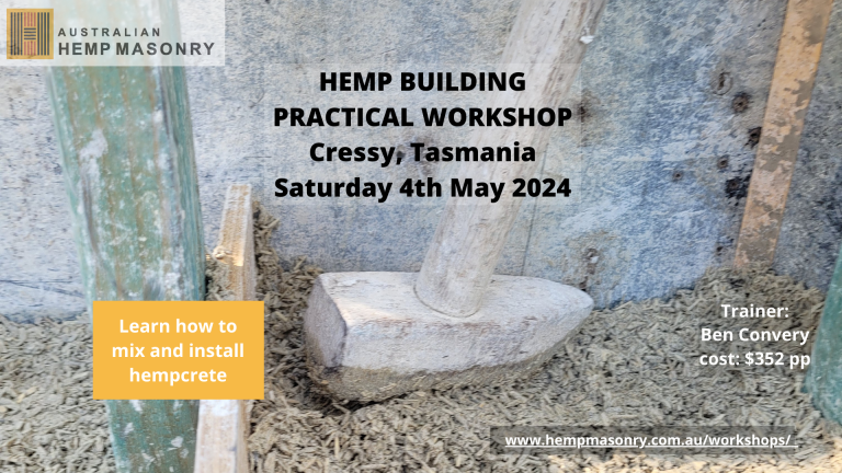 Hemp Building Practical Workshop