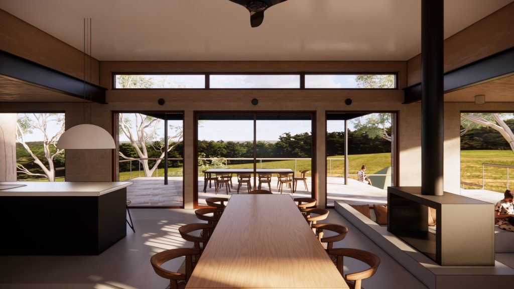 Cory Webb Design - CWD | Enscape render | Hempcrete house 