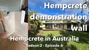 Hempcrete-demonstration-wall-video