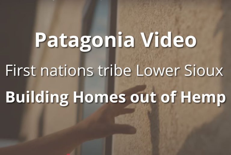 Video | First nations tribe the Lower Sioux | Building Homes out of Hemp