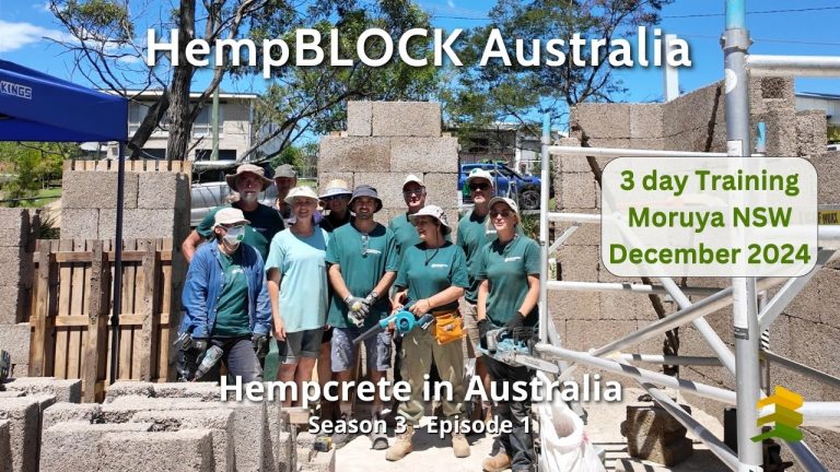 Video | HempBLOCK Australia Training, Moruya, Dec 2024