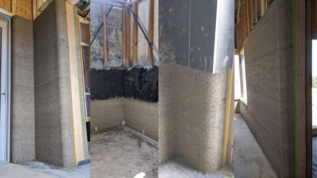 Crafting Curved Corners in Hemp Walls By Hempcrete Construction