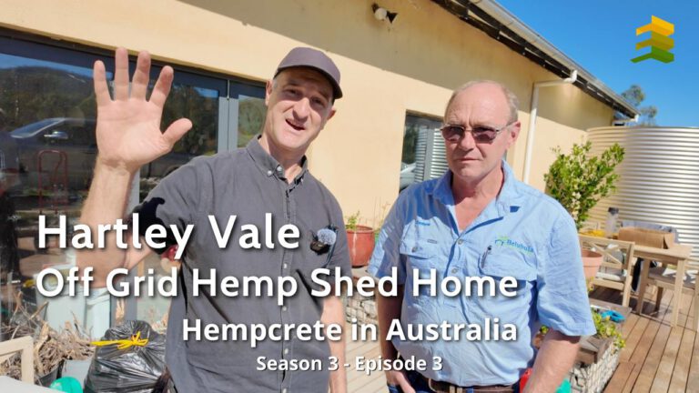Video: Off-Grid Hempcrete Shed in Hartley Vale