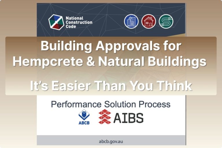 Building Approvals for Hempcrete & Natural Buildings