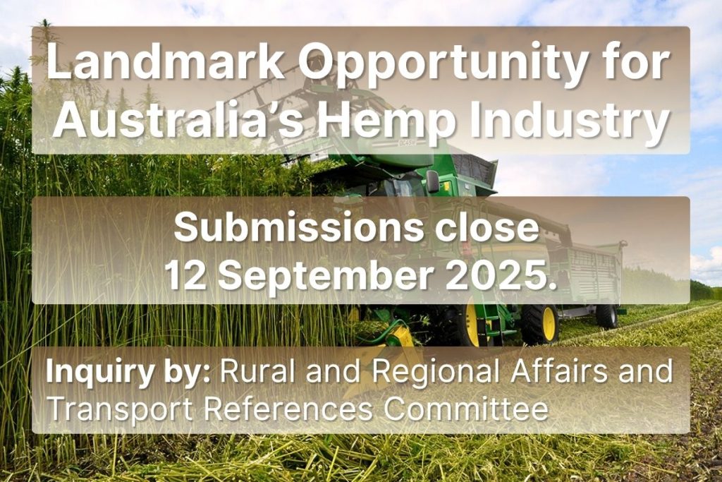 Landmark Opportunity for Australia’s Hemp Industry