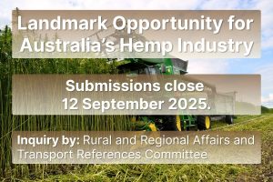 Landmark Opportunity for Australia’s Hemp Industry