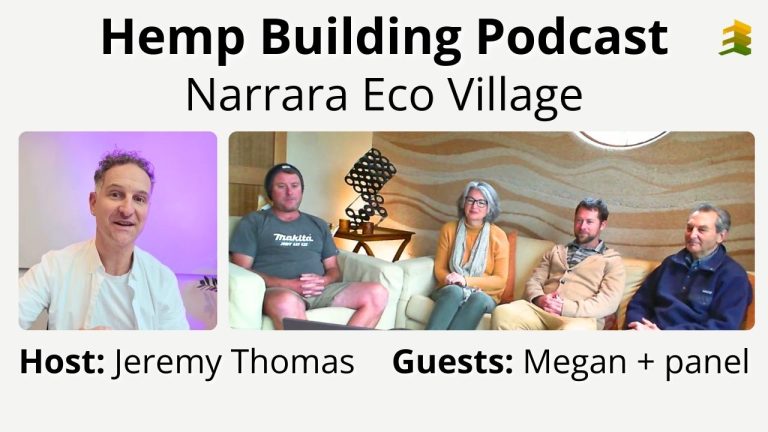 Building with Hempcrete: Lessons from Narara Ecovillage