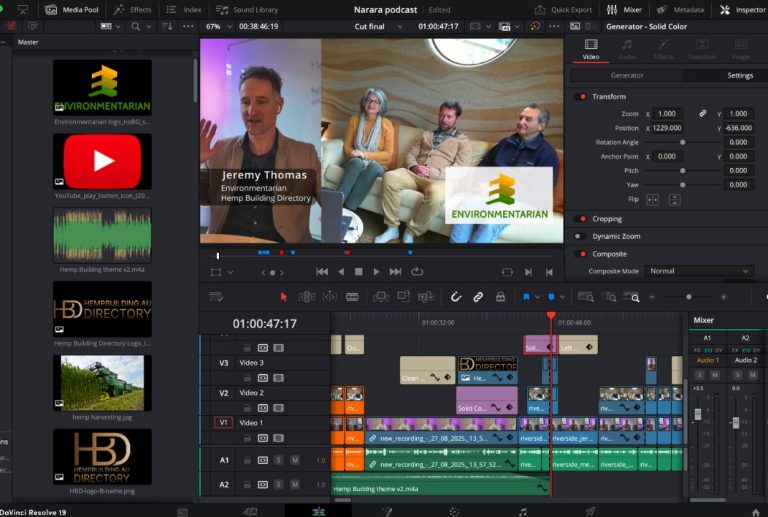 Sponsor Hempcrete in Australia Videos