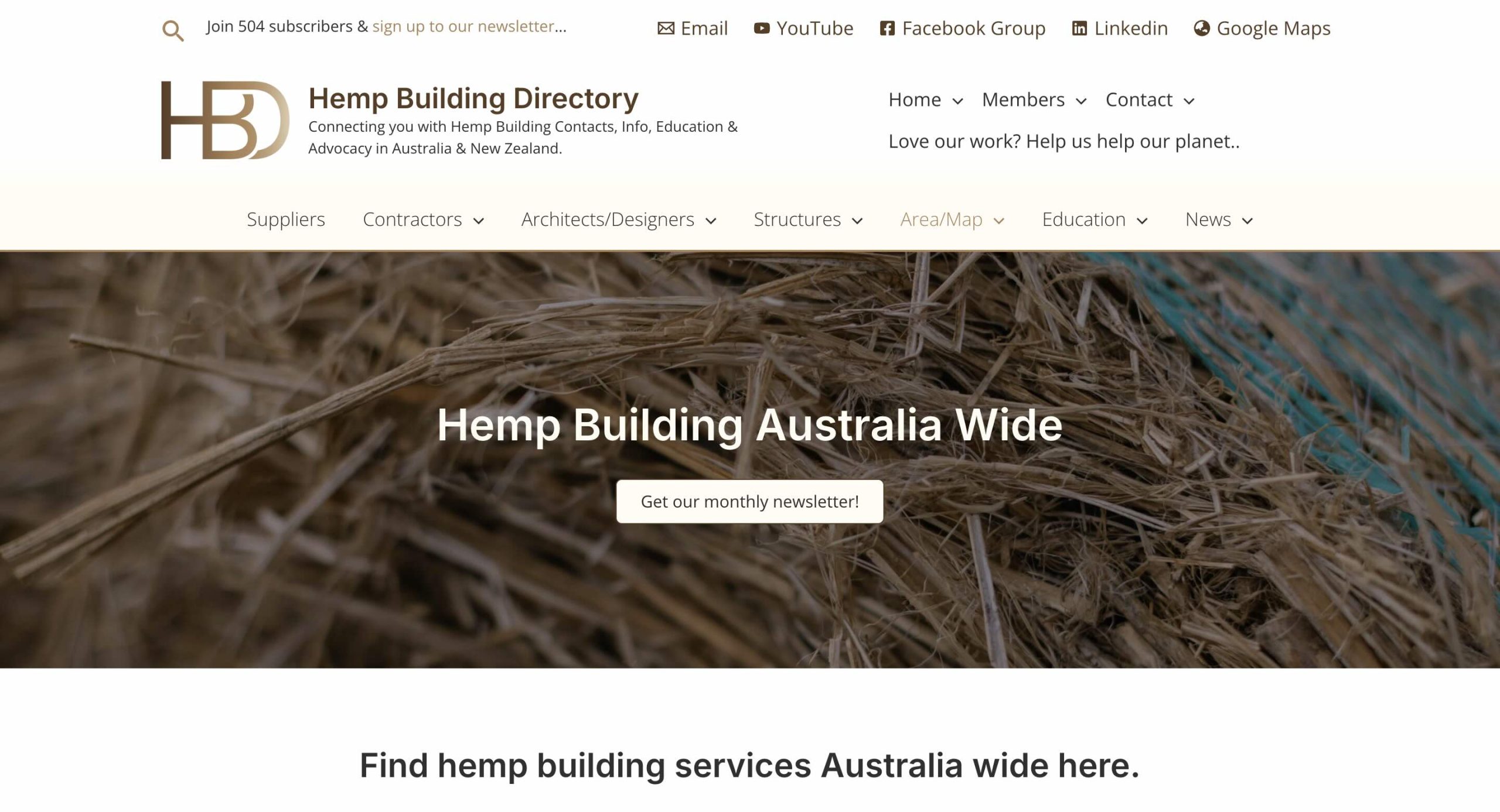 Hemp Building Australia wide | Hemp Building Directory