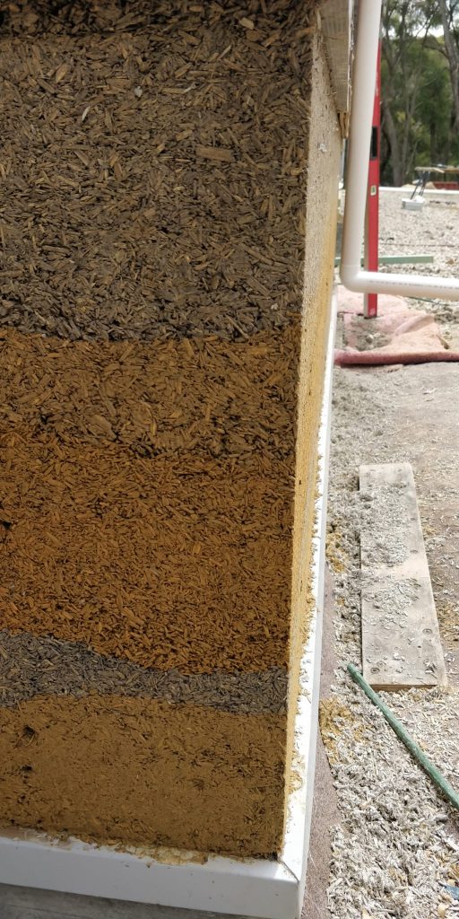 Joe Built Hemp Builder Tasmania
Hempcrete corner