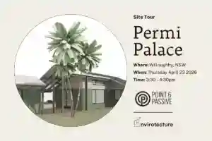 Permi Palace Site Tour 2026 Sydney’s Hempcrete Moment in Willoughby