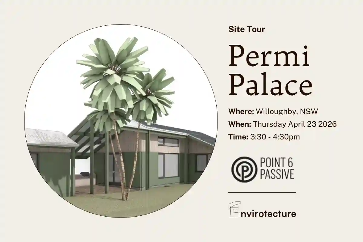 Permi Palace Site Tour 2026
Sydney’s Hempcrete Moment in Willoughby