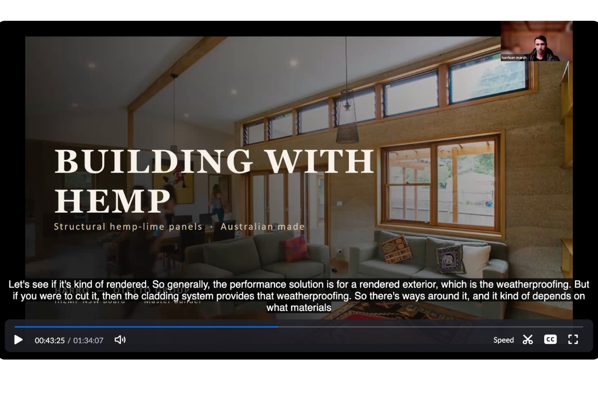 Building the Future with Hemp – iHemp NSW Webinar Recap