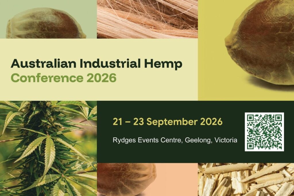September 2026 Australian Industrial Hemp Conference (AIHC): Hemp Construction Takes Centre Stage